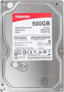 500Gb Toshiba P300 HDWD105UZSVA, 7200rpm, 3.5", SATA III, 64Mb