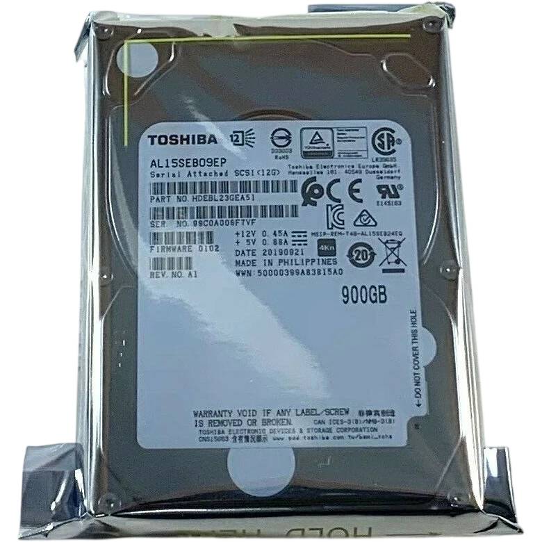 900Gb Toshiba (AL15SEB09EP), 10500rpm, 2.5", SAS
