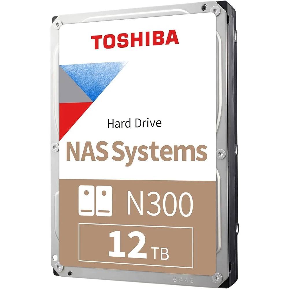 12Tb Toshiba NAS N300, HDWG51CUZSVA, 7200rpm, SATA III, 512Mb