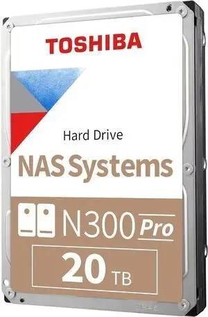 20Tb Toshiba N300 Pro, HDWG62AUZSVB, 7200rpm, SATA III, 512Mb