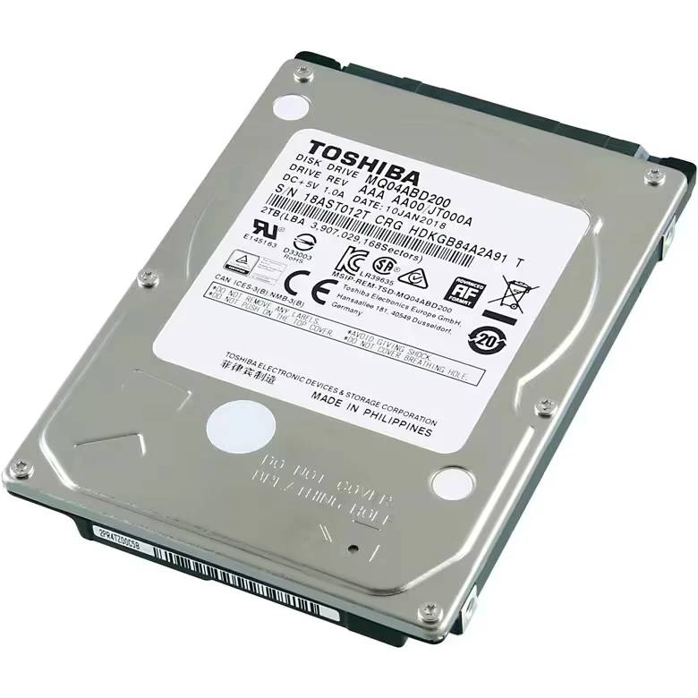 2Tb Toshiba MQ04ABD200, 5400rpm, 2.5", SATA III, 128Mb