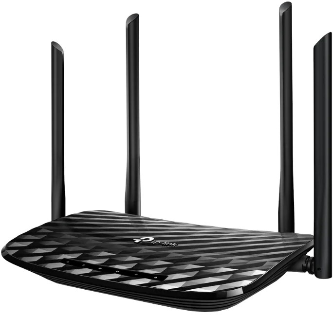 Роутер Wi-Fi TP-Link Archer A6, 2.4/5GHz 1317Mbps, 4xLAN 1Gbps