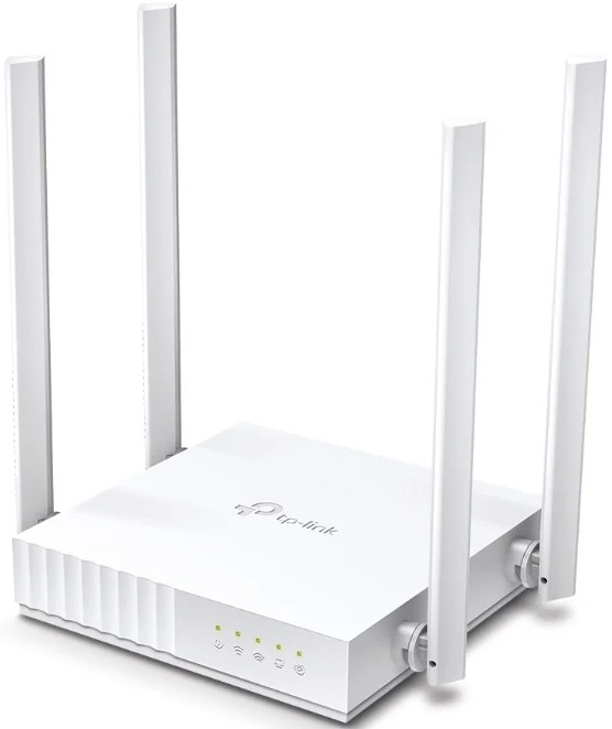 Роутер Wi-Fi TP-Link Archer C24, 2.4/5GHz 433Mbps, 4xLAN 100Mbps, 1xWAN