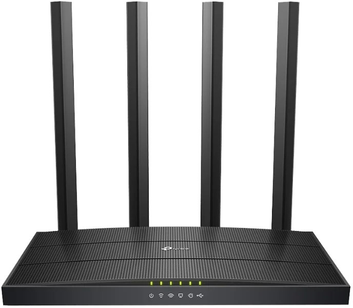 Роутер Wi-Fi TP-Link Archer C6U, 2.4/5GHz 1167Mbps, 4xLAN 1Gbps