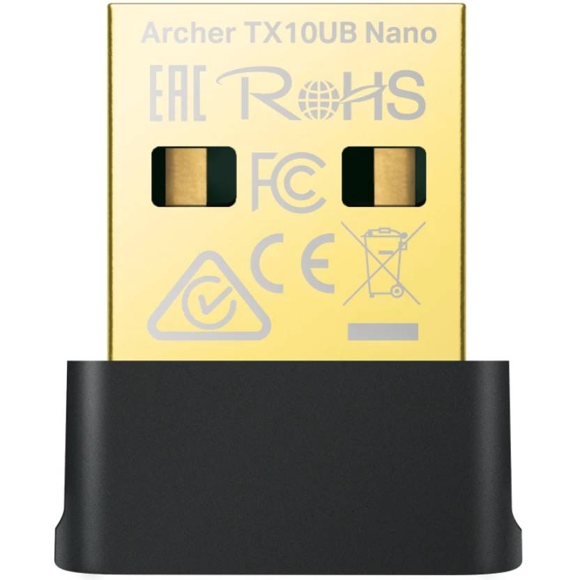 Сетевая карта Wi-Fi, TP-Link Archer TX10UB Nano, 2.4/5GHz, 887MBps, USB 2.0