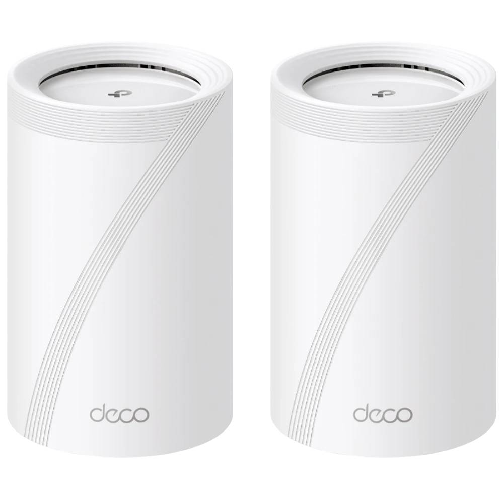 Wi-Fi система TP-Link Deco BE65 (2-pack), 2.4/5/6GHz, 9214Mbps, 4xLAN 2.5Gbps, WAN