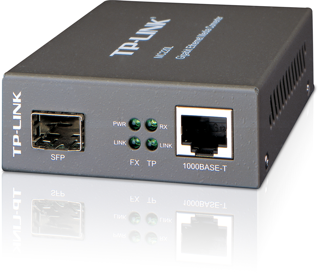 Медиаконвертер TP-LINK MC220L 1000Base-T to SFP