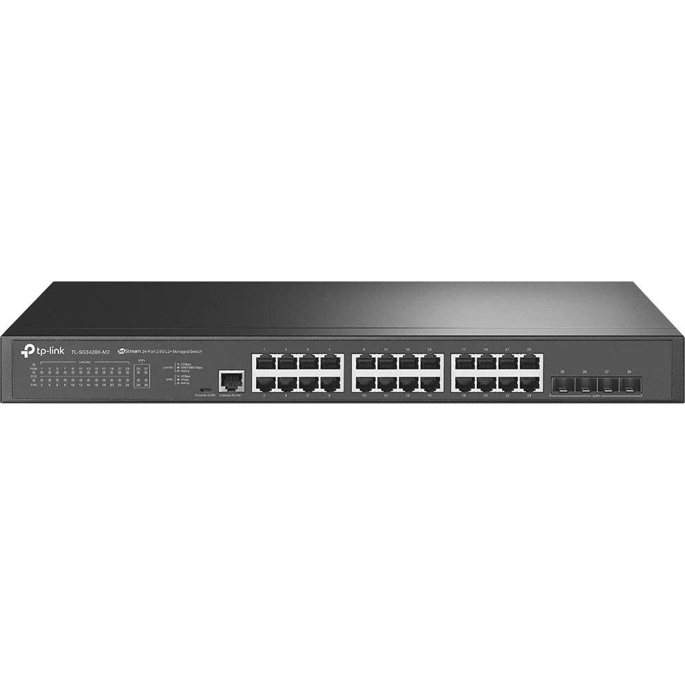 Коммутатор TP-Link SG3428X-M2, 24xLan 2.5Gbps, 4xSFP+