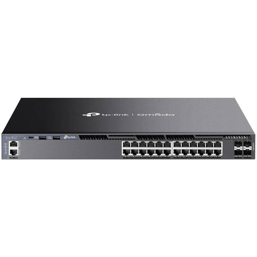 Коммутатор TP-Link TL-SG6428X, 24xLAN 1Gbps, 4xSFP