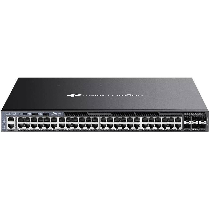 Коммутатор TP-Link SG6654XHP, 48xLAN 1Gbps, 6xSFP+, PoE