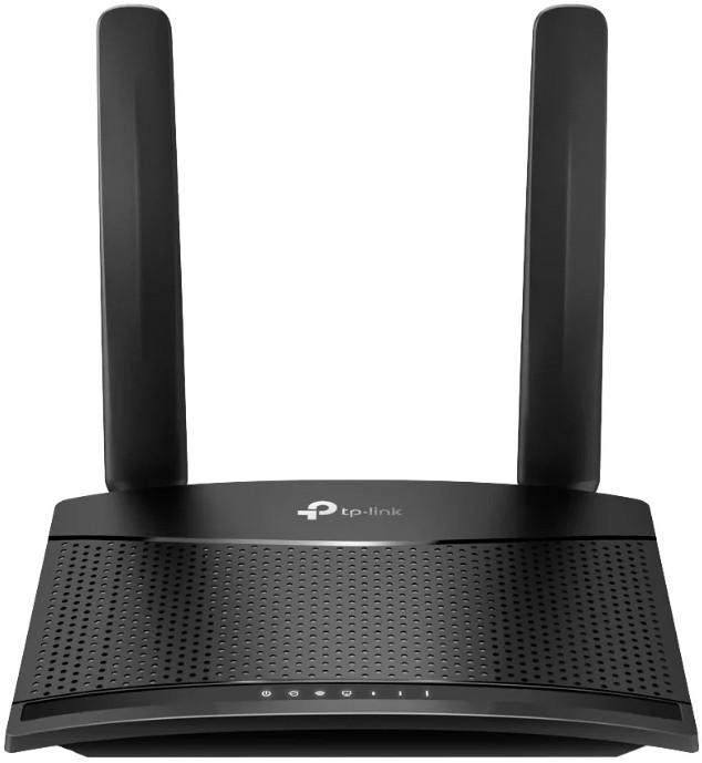 Роутер Wi-Fi TP-Link TL-MR100, 2.4GHz 300Mbps, 2xLAN 100Mbps, SIM