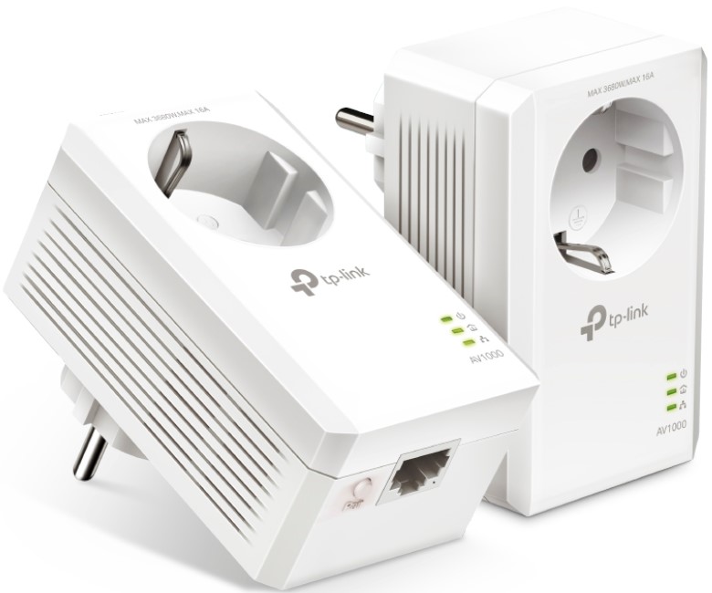 Адаптер Powerline TP-LINK TL-PA7017P KIT, 2 адаптера