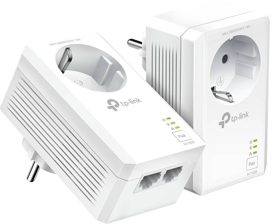 Адаптер Powerline TP-LINK TL-PA7027P Kit, 2 адаптера