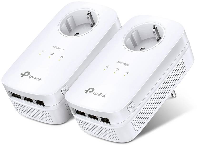 Адаптер Powerline TP-LINK TL-PA8030P KIT, 2 адаптера