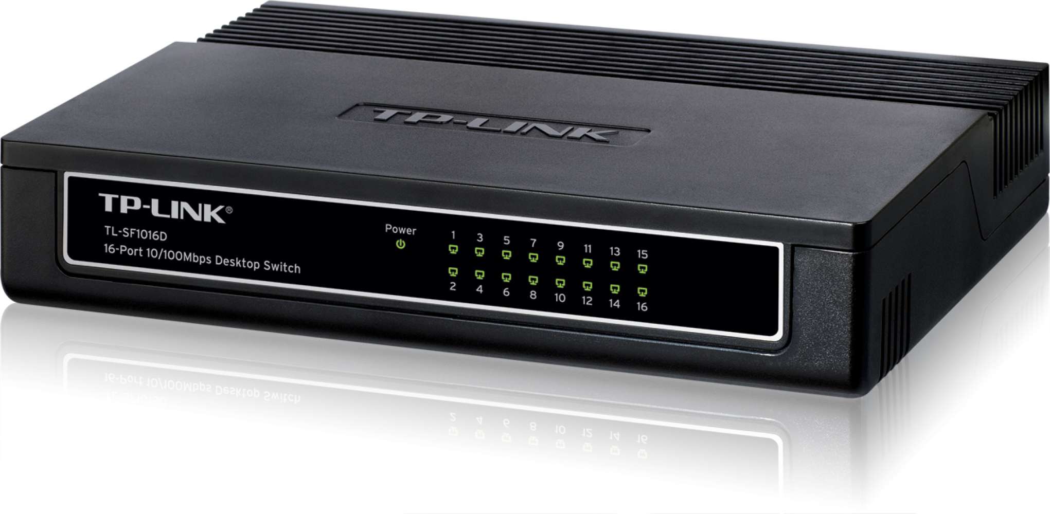 Коммутатор TP-Link TL-SF1016D, 16xLAN 100Mbps
