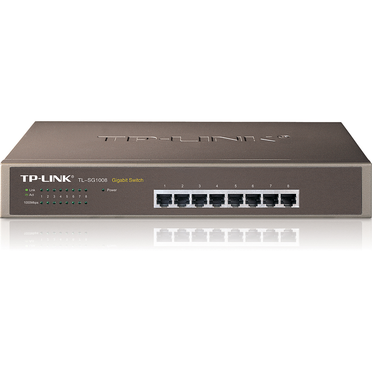 Коммутатор TP-Link TL-SG1008, 8xLAN 1Gbps