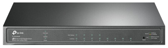 Коммутатор TP-Link TL-SG2008P, 8xLAN 1Gbps, PoE
