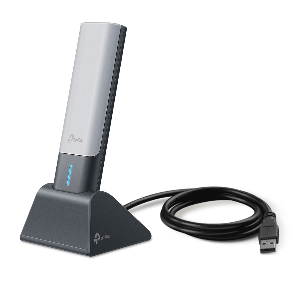 Сетевая карта Wi-Fi, Tp-Link Archer TX50UH, 2.4/5GHz, 2400MBps, USB 3.0
