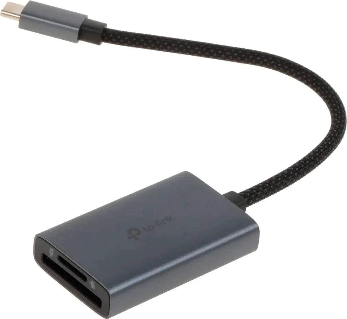 Картридер TP-Link UA440C, USB Type-C, серый