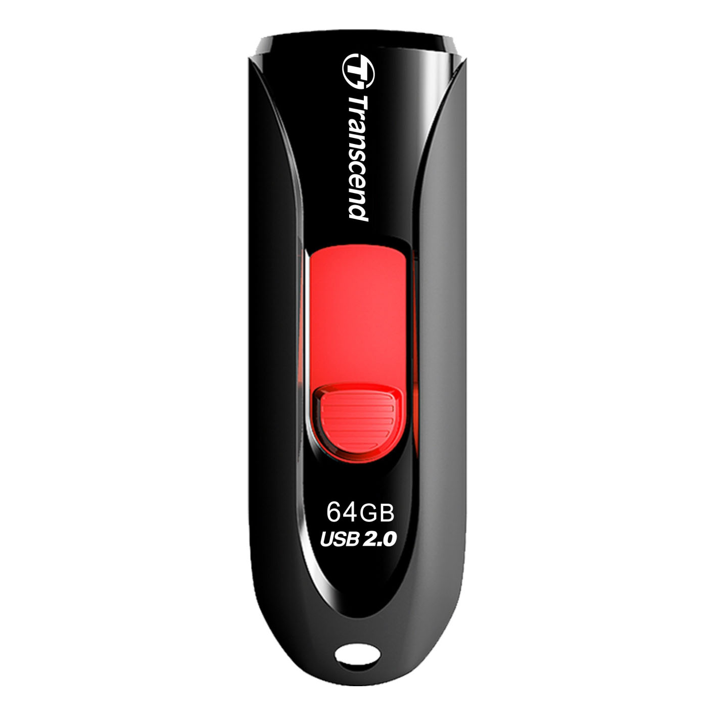 64Gb Transcend JetFlash 590 TS64GJF590K, USB2.0, Black/Red