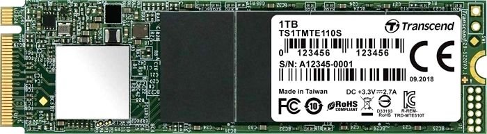 1Tb SSD Transcend 110S TS1TMTE110S, (1700/1400), NVMe M.2