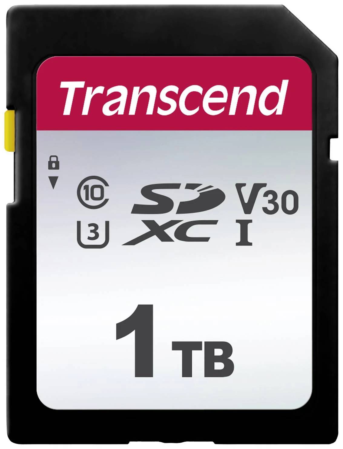 Карта памяти 1Tb Transcend 300S TS1TSDC300S, SDXC Class 10, UHS-I U3