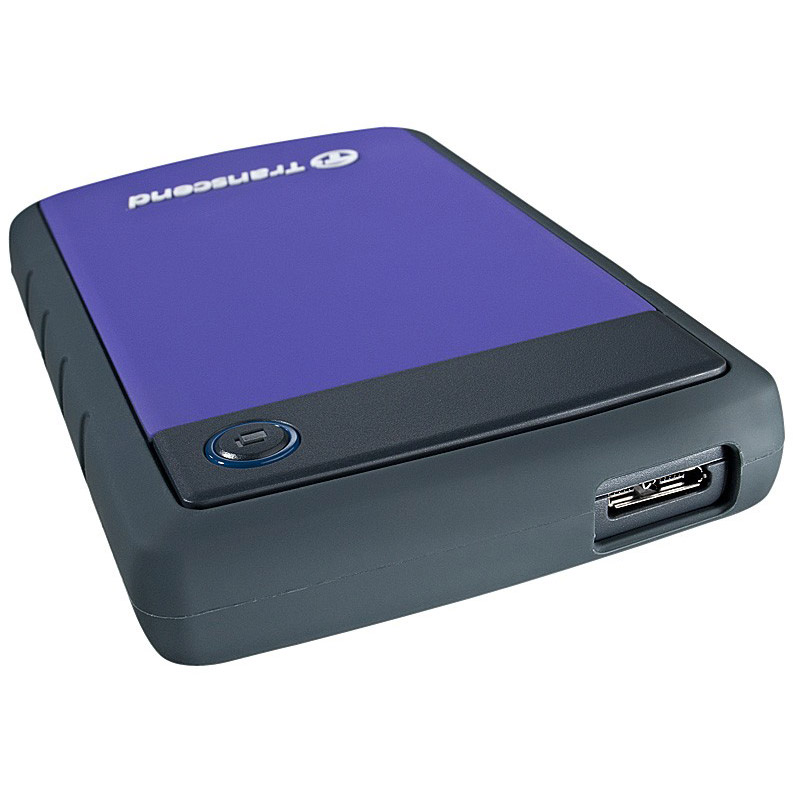 Внешний HDD 1Tb Transcend StoreJet 25H3 TS1TSJ25H3P, USB3.0, Purple
