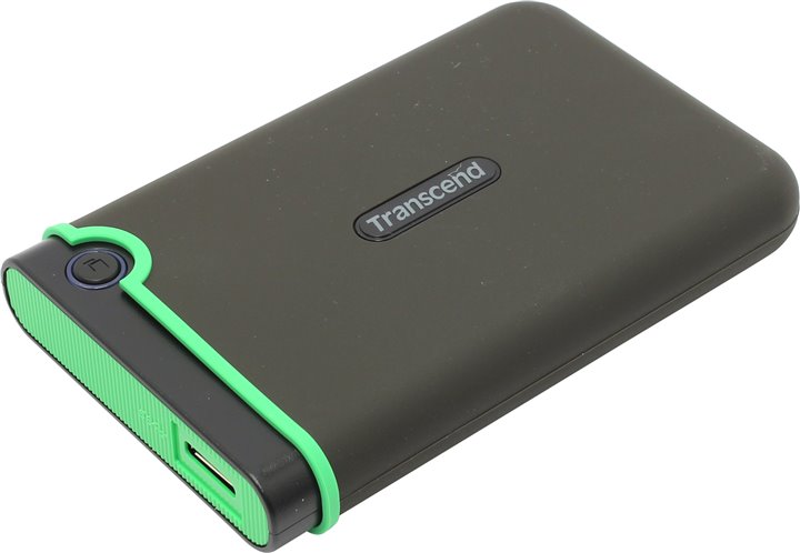 Внешний HDD 1Tb Transcend StoreJet 25M3 Slim TS1TSJ25M3S, USB3.0, Iron Gray