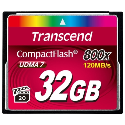 Compact Flash 32Gb Transcend TS32GCF800, 800x