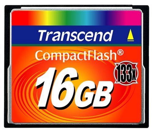 Compact Flash 16Gb Transcend TS16GCF133, 133x
