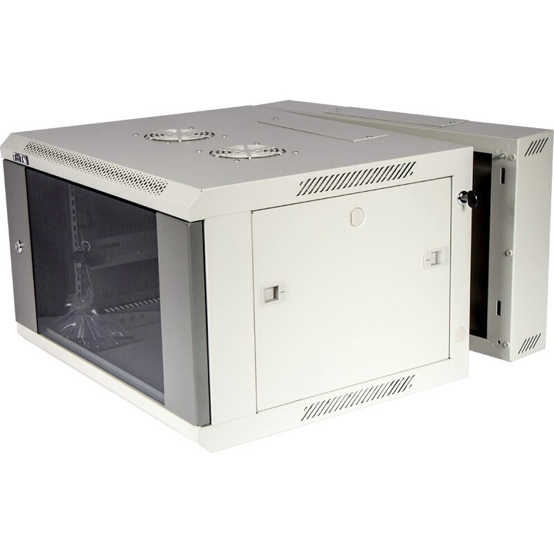 Шкаф коммутационный TWT TWT-CBW3G-12U-6X6-GY 12U, 600х600мм