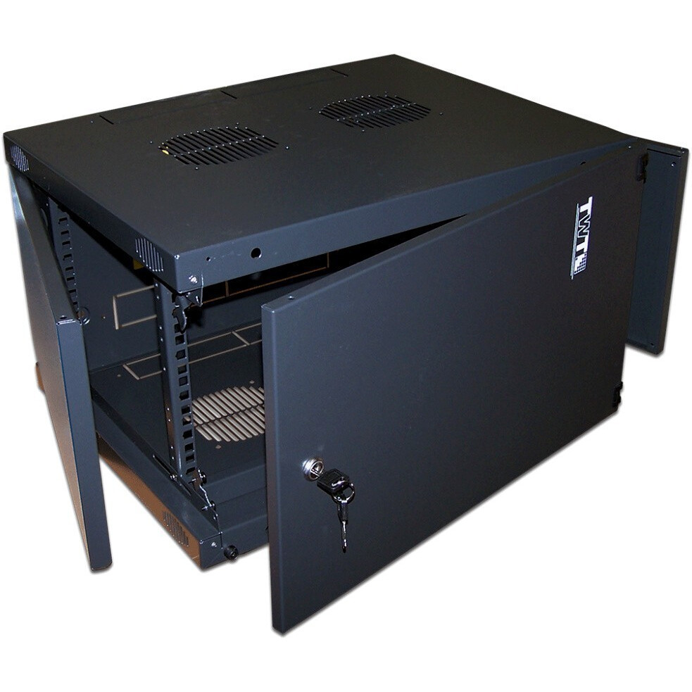 Шкаф коммутационный TWT TWT-CBWNM-12U-6X6-BK 12U, 550х600мм