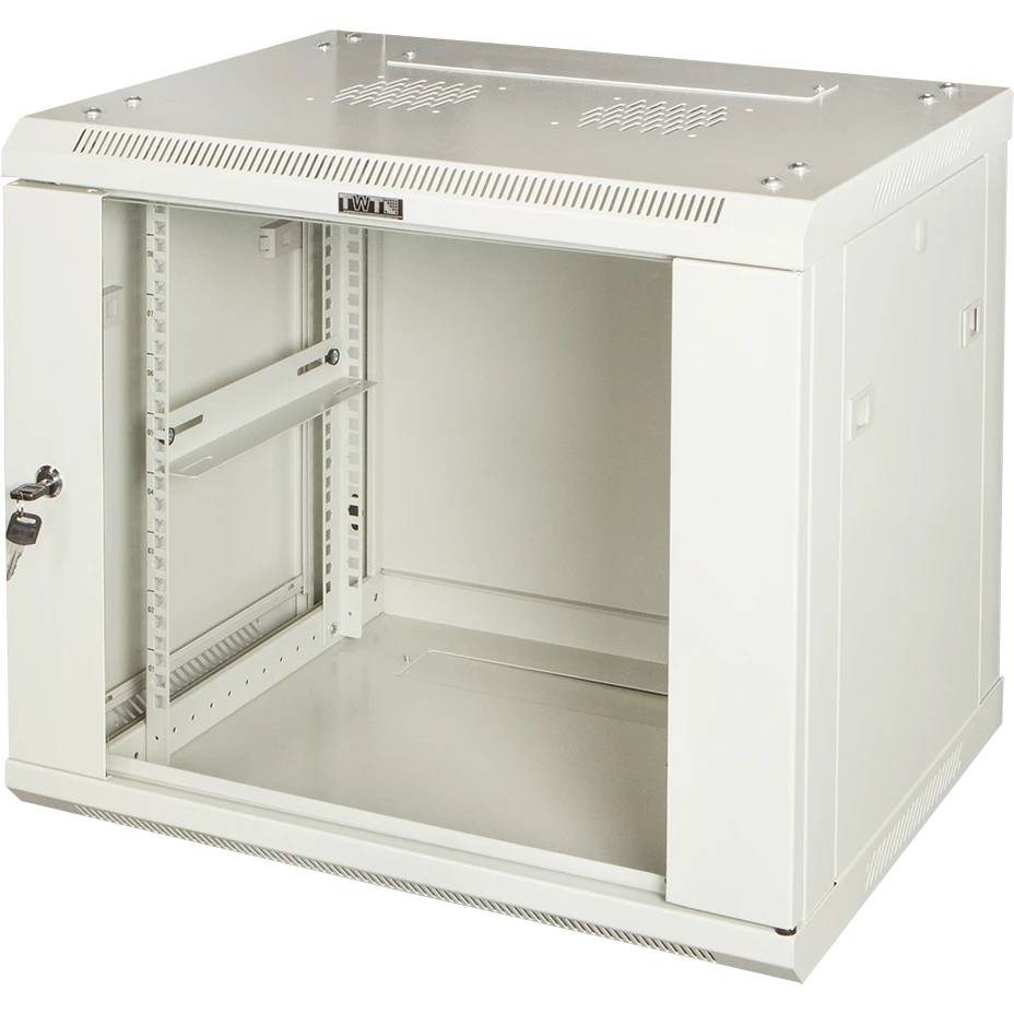 Шкаф коммутационный TWT TWT-CBWPG-18U-6X6-GY 18U, 600х600мм