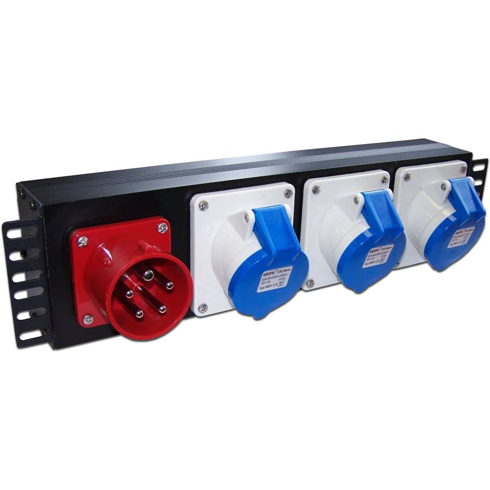 Блок распределения питания TWT TWT-PDU-32AI9-3P