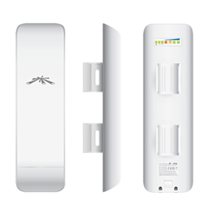 Точка доступа Wi-Fi Ubiquiti NanoStation M5 (NSM5), 802.11n, 5ГГц, 150MBps, LAN, PoE