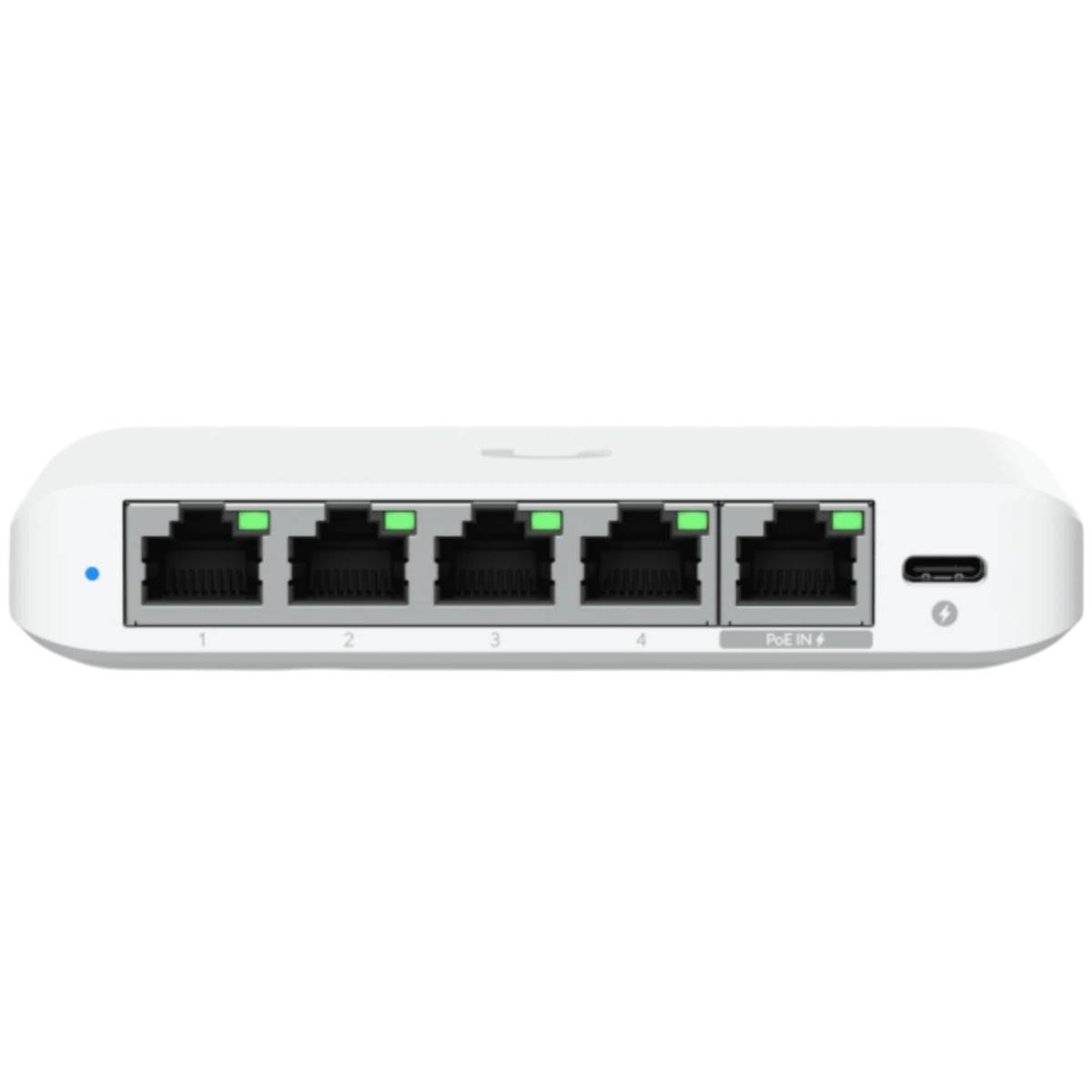 Коммутатор Ubiquiti UniFi Switch Flex USW-Flex-2.5G-5, 5xLAN 2.5Gbps, PoE