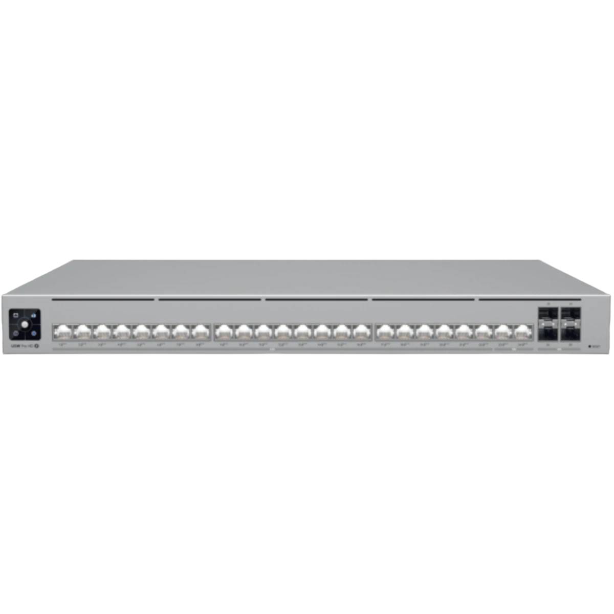 Коммутатор Ubiquiti UniFi Switch Pro HD 24 PoE USW-Pro-HD-24-PoE, 24xLAN 2.5Gbps, 4xSFP+, PoE