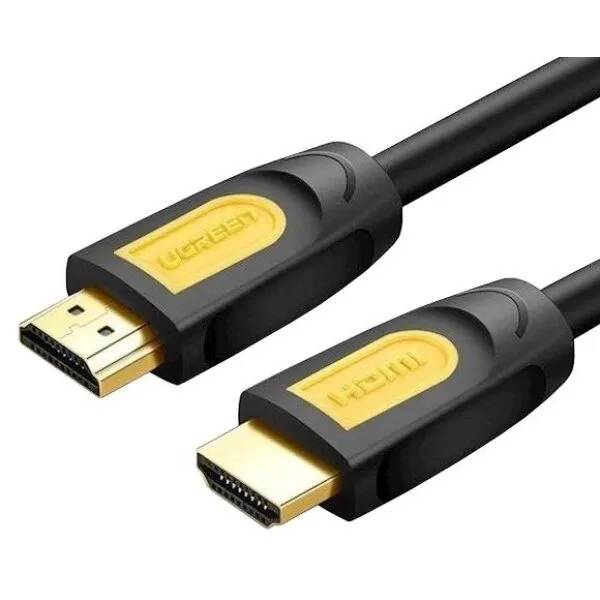 Кабель HDMI (19M) - HDMI (19M), 1м, Ugreen HD101 10115, Black/Yellow