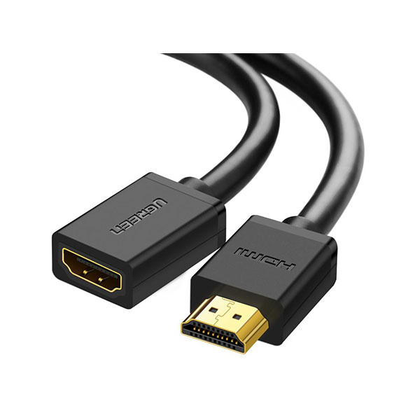 Кабель удлинитель HDMI (19M) - HDMI (19F), 0.5м, Ugreen HD107 10140, Black