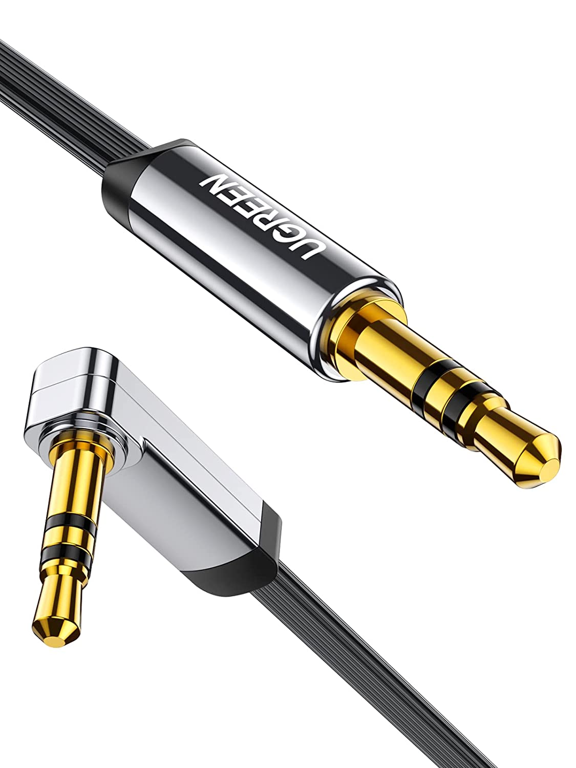 Кабель Jack3.5 (M) - Jack3.5 (M), Ugreen AV119 10599, 2м, черный