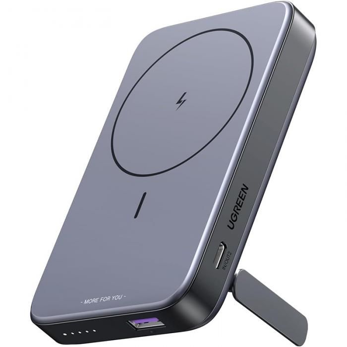 Внешний аккумулятор 10000мАч Ugreen PB206 15086, Gray