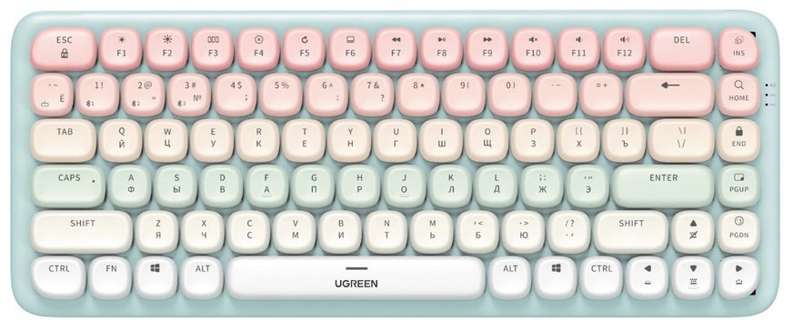 Клавиатура Ugreen FUN+ KU101 15227 Pink