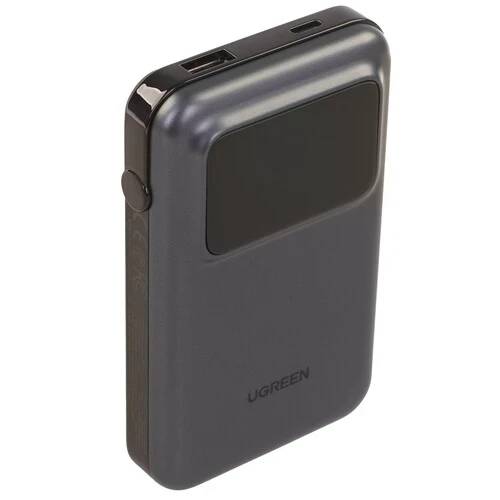 Внешний аккумулятор 10000мАч Ugreen PB511 35603B, Grey