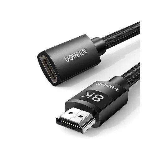 Кабель удлинитель HDMI (19M) - HDMI (19F), 1м, Ugreen HD151 40447, Black