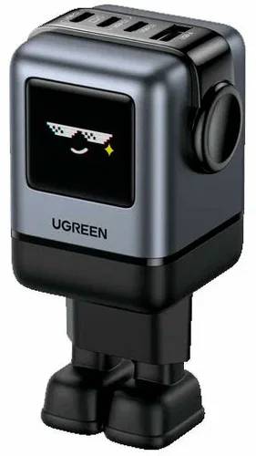 СЗУ Ugreen X688 45515B, Gray, USB Type-A, 3xUSB Type-C