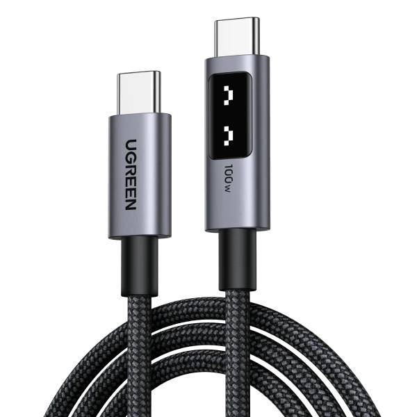 Кабель USB Type-C (M) - USB Type-C (M), 0.5м, Ugreen L509 45612, Black