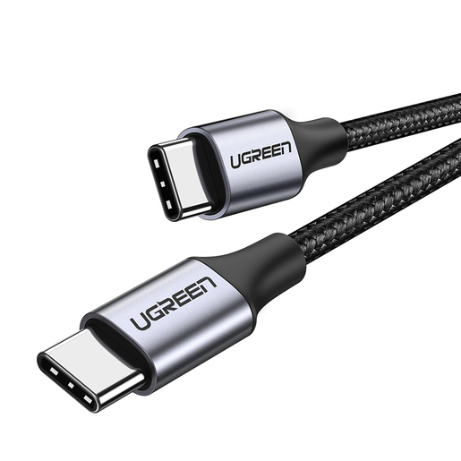 Кабель USB2.0 Type-C (M) - USB2.0 Type-C (M), 1м, Ugreen US261 50150, Black