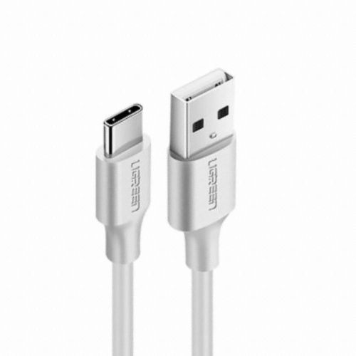 Кабель USB2.0 (M) - USB2.0 Type-C (M), 1м, Ugreen US287 60121, White