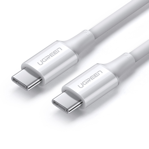 Кабель USB2.0 Type-C (M) - USB2.0 Type-C (M), 1м, Ugreen US300 60551, White