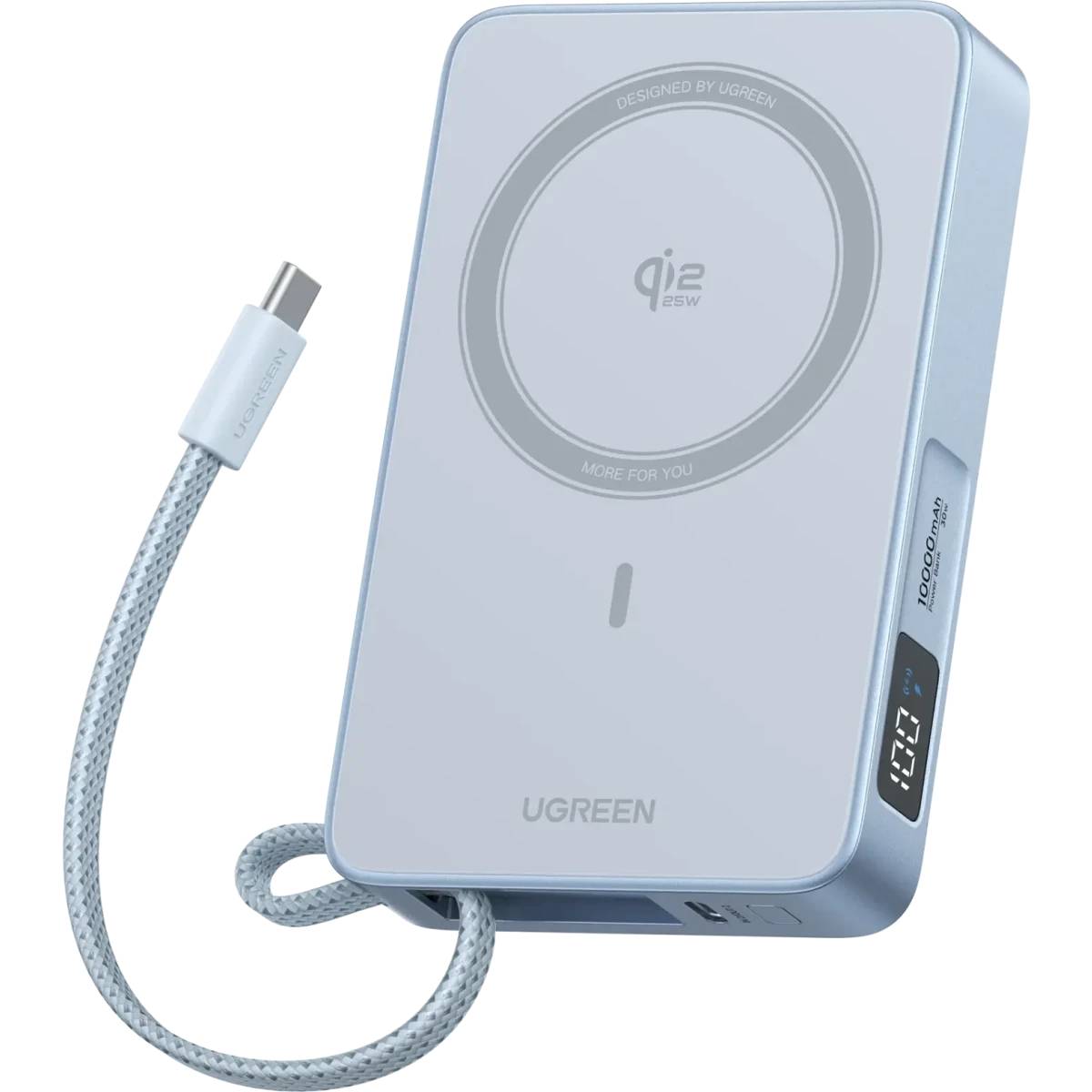 Внешний аккумулятор 10000мАч Ugreen PB773 65958B, Blue
